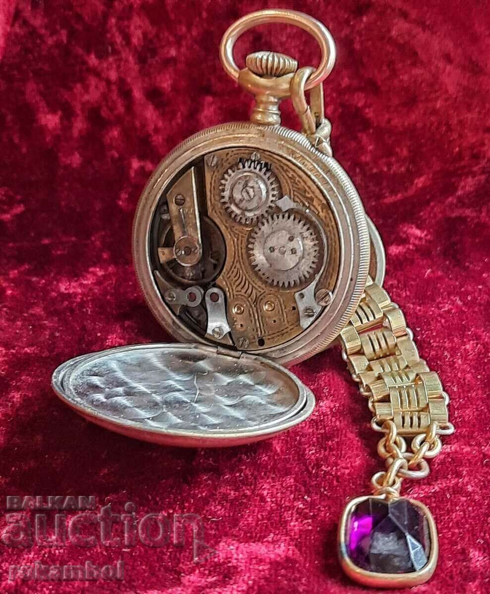 Vintage Ottoman Engraved Custec Pocket Watch - 7 Vintage Ottoman Engraved Custec Pocket Watch - 7