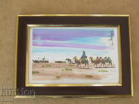 A series of small traditional paintings framed painting- Mongolia-6