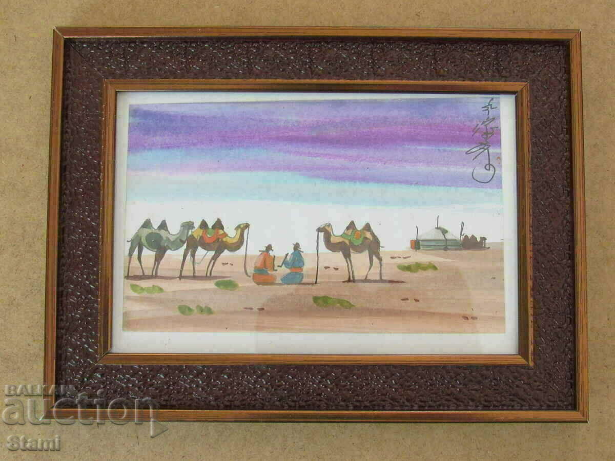 Series of traditional painting paintings - Mongolia - 12-1 with price 34.00 BGN | € 17.38 Series of traditional painting paintings - Mongolia - 12-1 with price 34.00 BGN | € 17.38