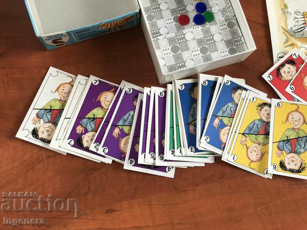 JOC DE CARTE CU CARD-MAX SI MORITZ cu preț 12.00 BGN | € 6.14