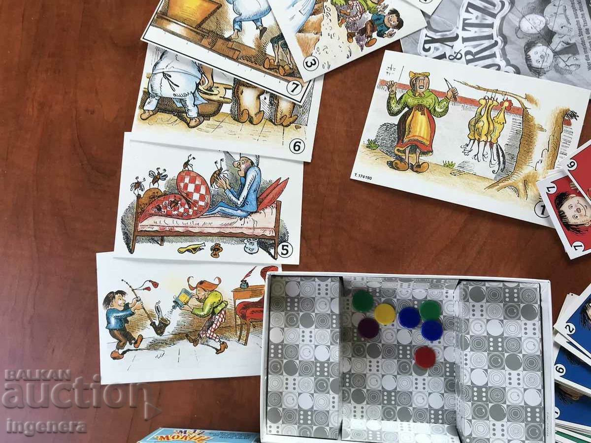 Livrarea JOC DE CARTE CU CARD-MAX SI MORITZ