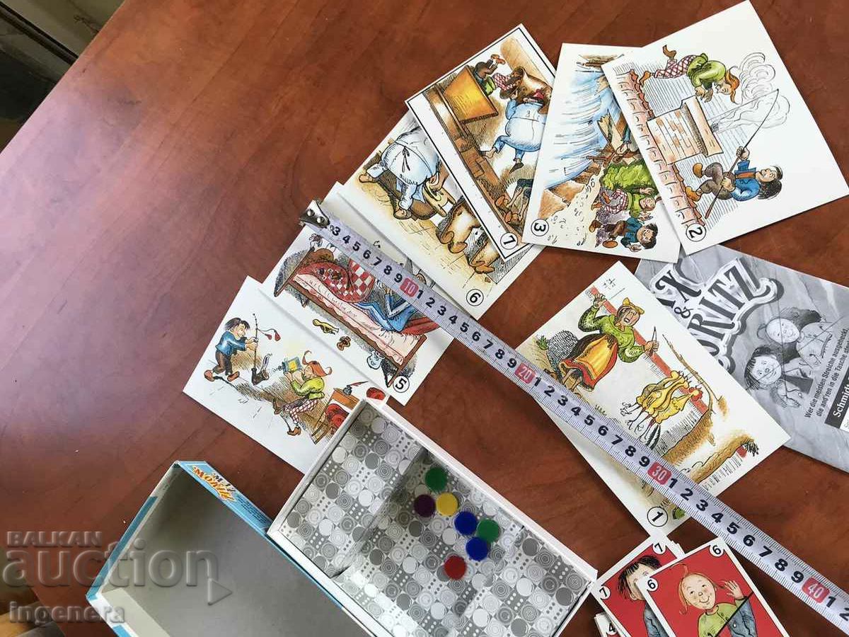 JOC DE CARTE CU CARD-MAX SI MORITZ - 5