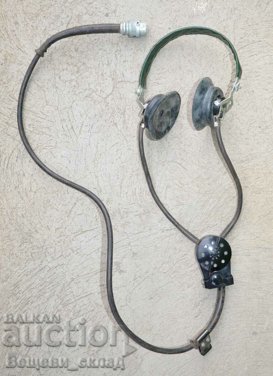 Military radio headset, old model