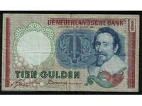 Netherlands 10 Gulden 1953 Pick 85 Ref 7121