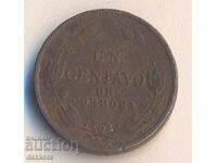 Никарагуа 1 центаво 1940 година