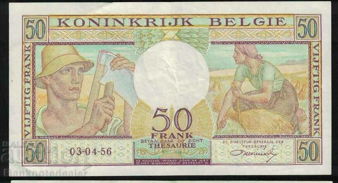Belgium 50 Francs 1956 Pick 133b Ref 7612 with price 90.00 BGN | € 46.02 Belgium 50 Francs 1956 Pick 133b Ref 7612 with price 90.00 BGN | € 46.02