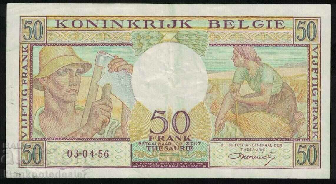 Belgium 50 Francs 1956 Pick 133b Ref 7613 with price 90.00 BGN | € 46.02 Belgium 50 Francs 1956 Pick 133b Ref 7613 with price 90.00 BGN | € 46.02