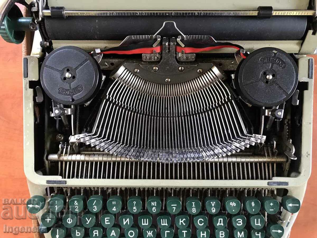 TYPEWRITER MECHANICAL YUGOSLAVIA SERBIAN COLLECTIBLE with price 260.00 BGN | € 132.94 TYPEWRITER MECHANICAL YUGOSLAVIA SERBIAN COLLECTIBLE with price 260.00 BGN | € 132.94