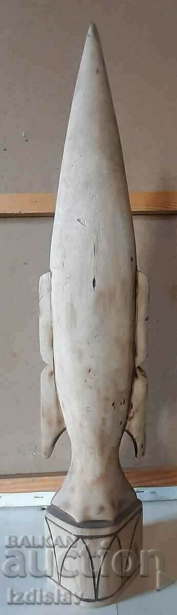 Vintage wooden sculpture, tribal art. with price € 50.00 | 97.79 BGN