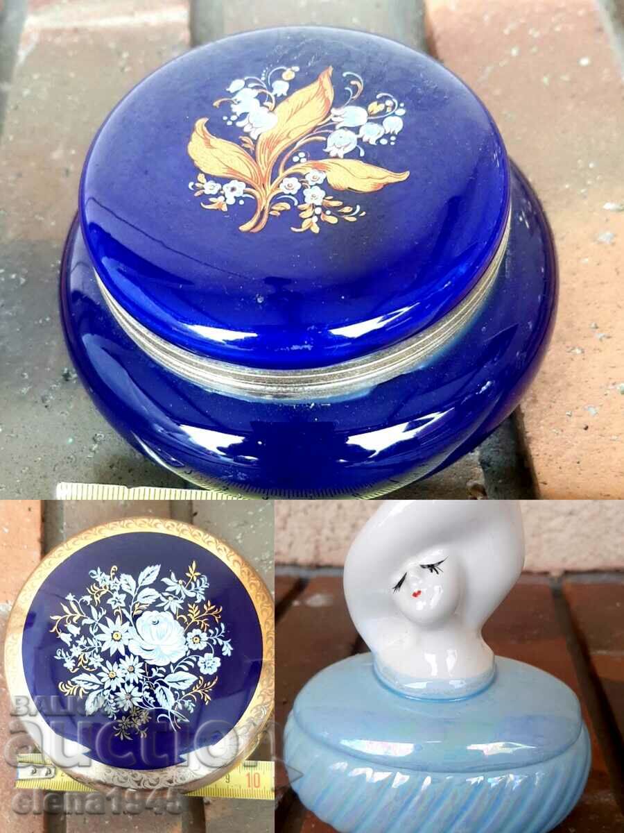 Porcelain boxes for jewelery