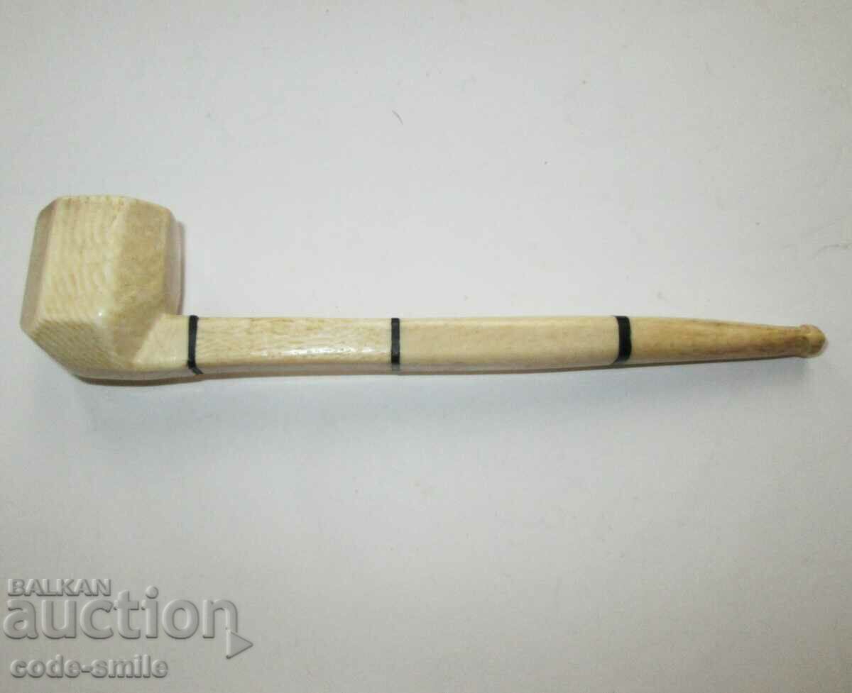 Old Handmade Ivory Pipe with price 220.00 BGN | € 112.48 Old Handmade Ivory Pipe with price 220.00 BGN | € 112.48