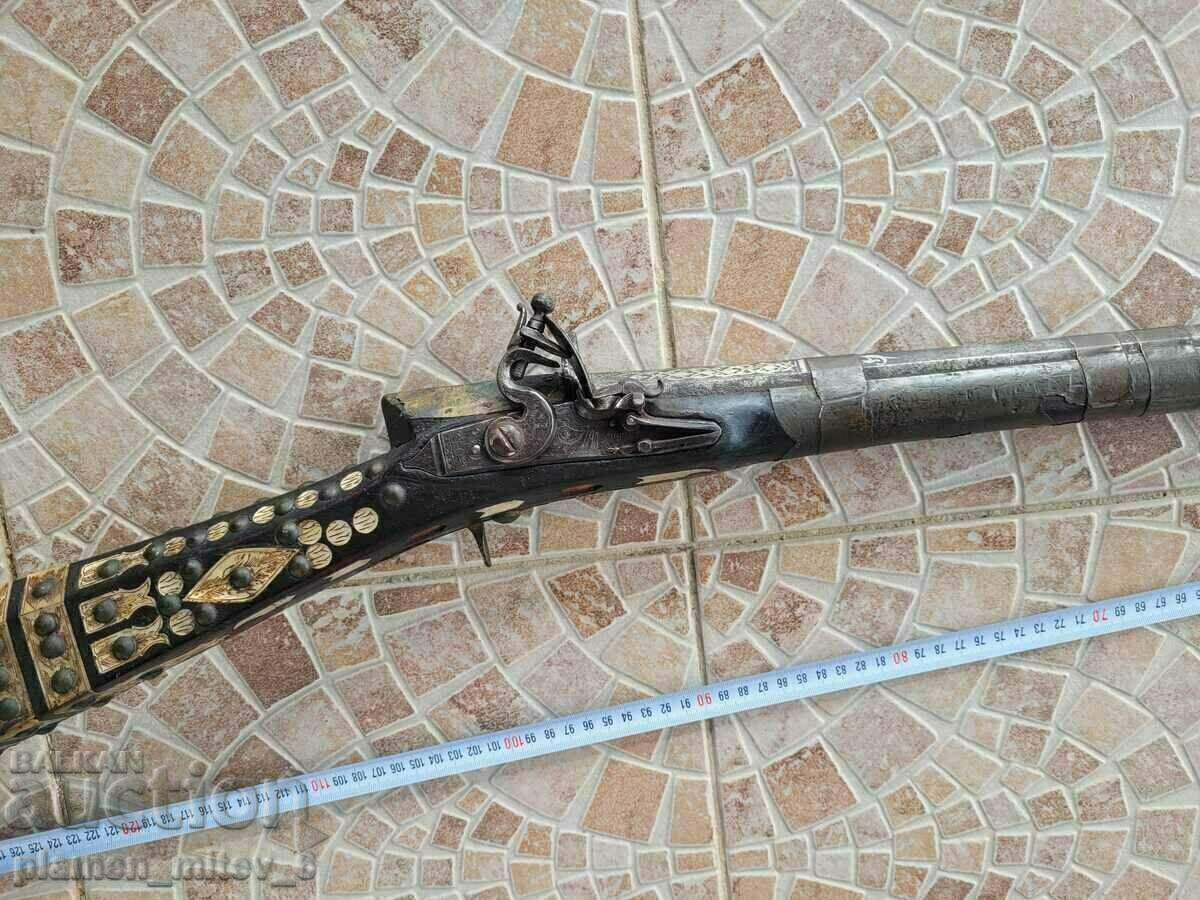 Auction  rifle, pishtov, shishane, boylia, flintlock