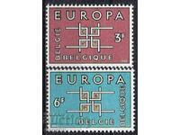 Belgium 1963 Europe CEPT (**), clean series, unstamped