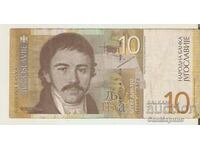 Iugoslavia 10 dinari 2000