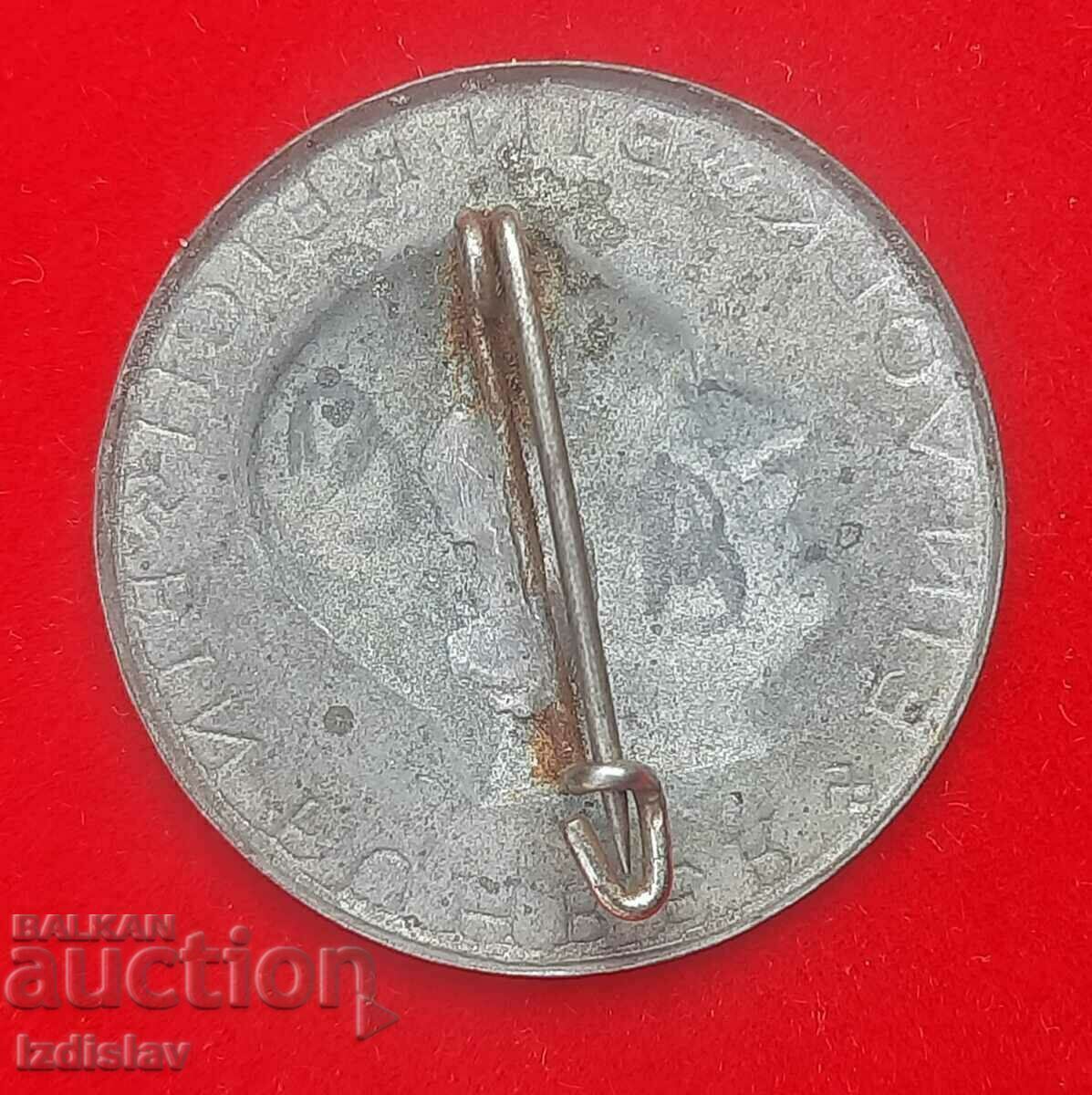 Insigna al treilea Reich german al celui de-al doilea război mondial. cu preț 200.00 BGN | € 102.26 Insigna al treilea Reich german al celui de-al doilea război mondial. cu preț 200.00 BGN | € 102.26