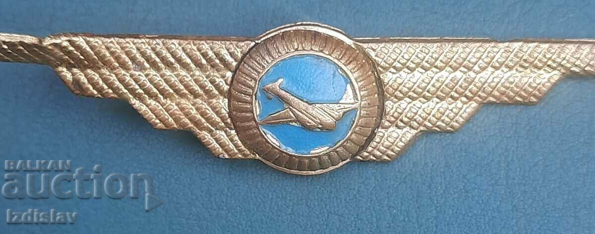 Пилотски знак от Соц време с цена 50.00 лв. | € 25.56 Пилотски знак от Соц време с цена 50.00 лв. | € 25.56