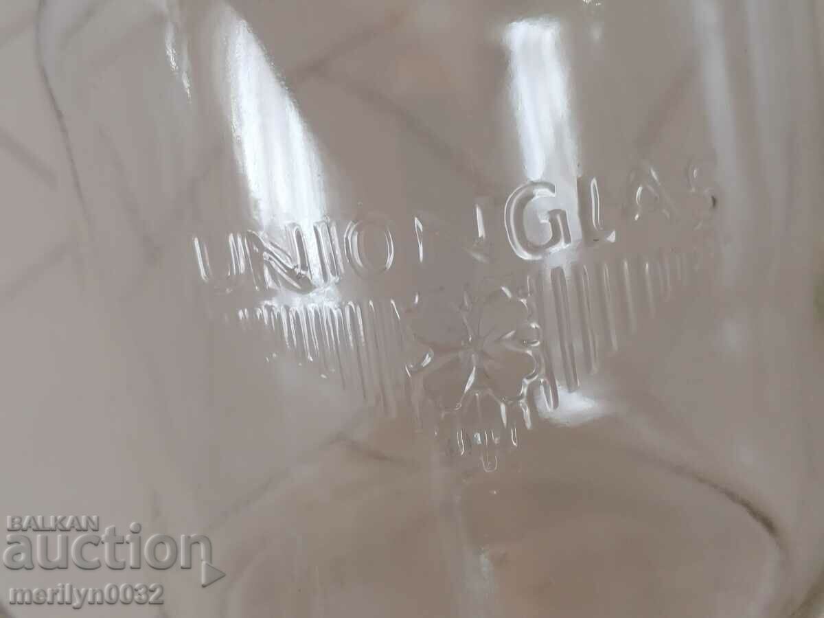 Old German glass jar, 1930s - 5 Old German glass jar, 1930s - 5