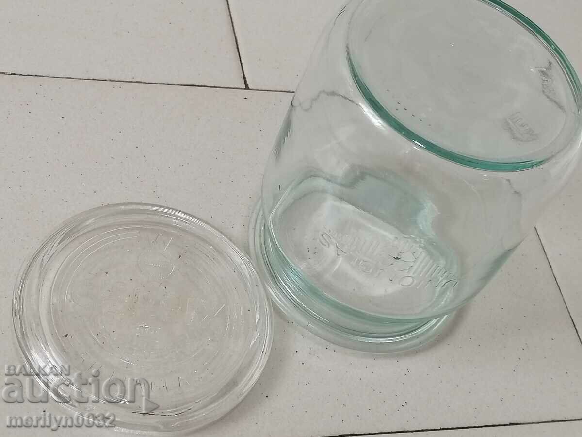 Delivery of Old German glass jar, 1930s Delivery of Old German glass jar, 1930s