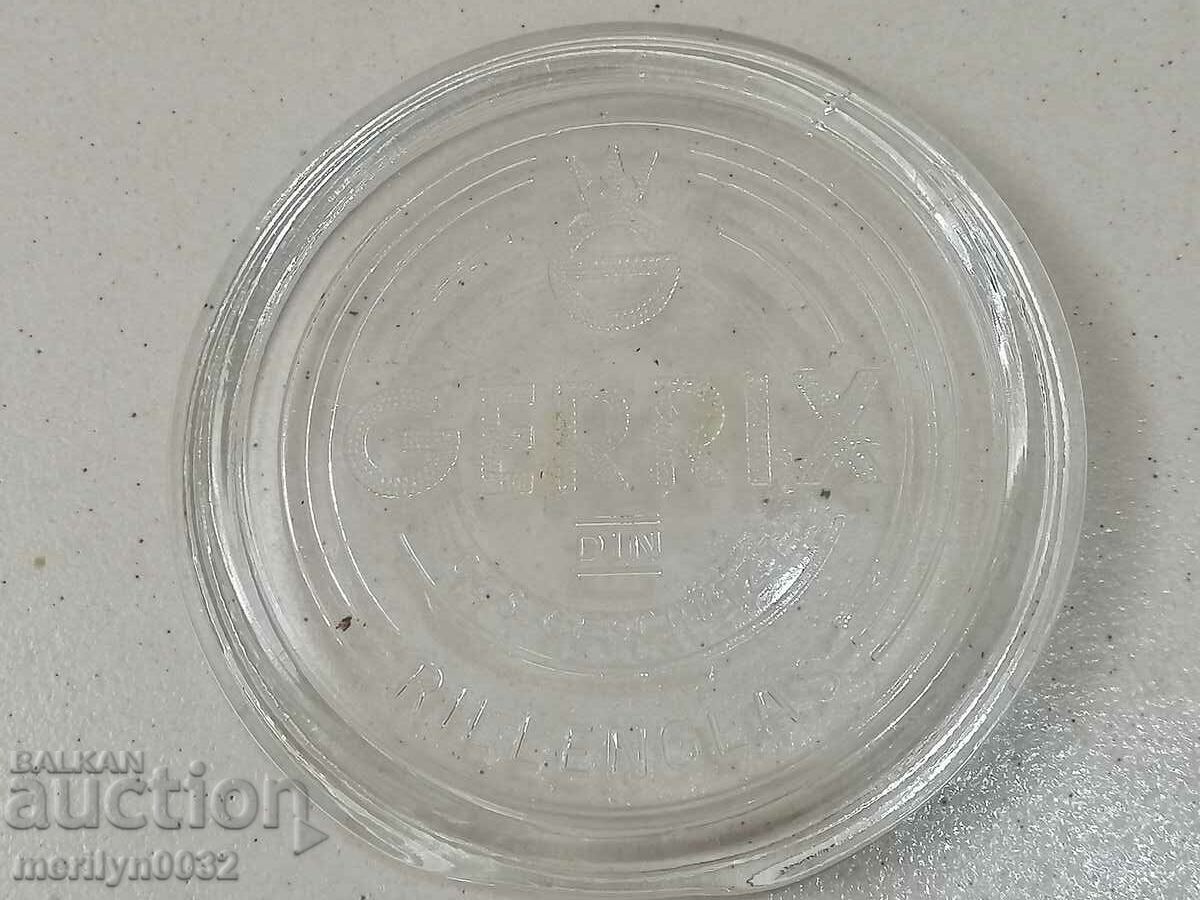 Old German glass jar, 1930s - 5 Old German glass jar, 1930s - 5