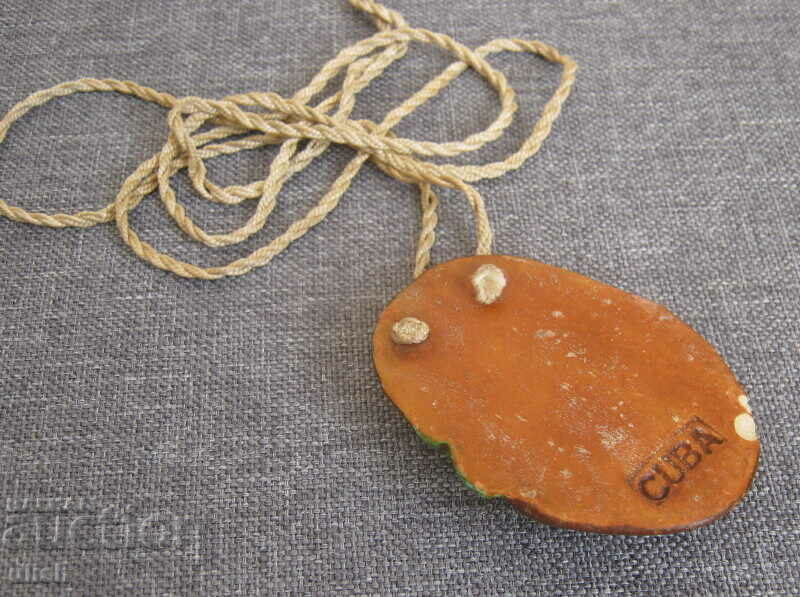 Old folk souvenir clay pendant mummy Cuba with price 15.00 BGN | € 7.67 Old folk souvenir clay pendant mummy Cuba with price 15.00 BGN | € 7.67