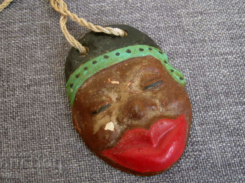 Auction Old folk souvenir clay pendant mummy Cuba Auction Old folk souvenir clay pendant mummy Cuba