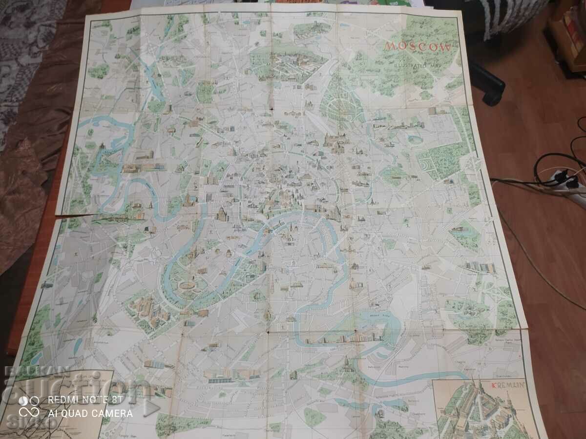 Карта Москва