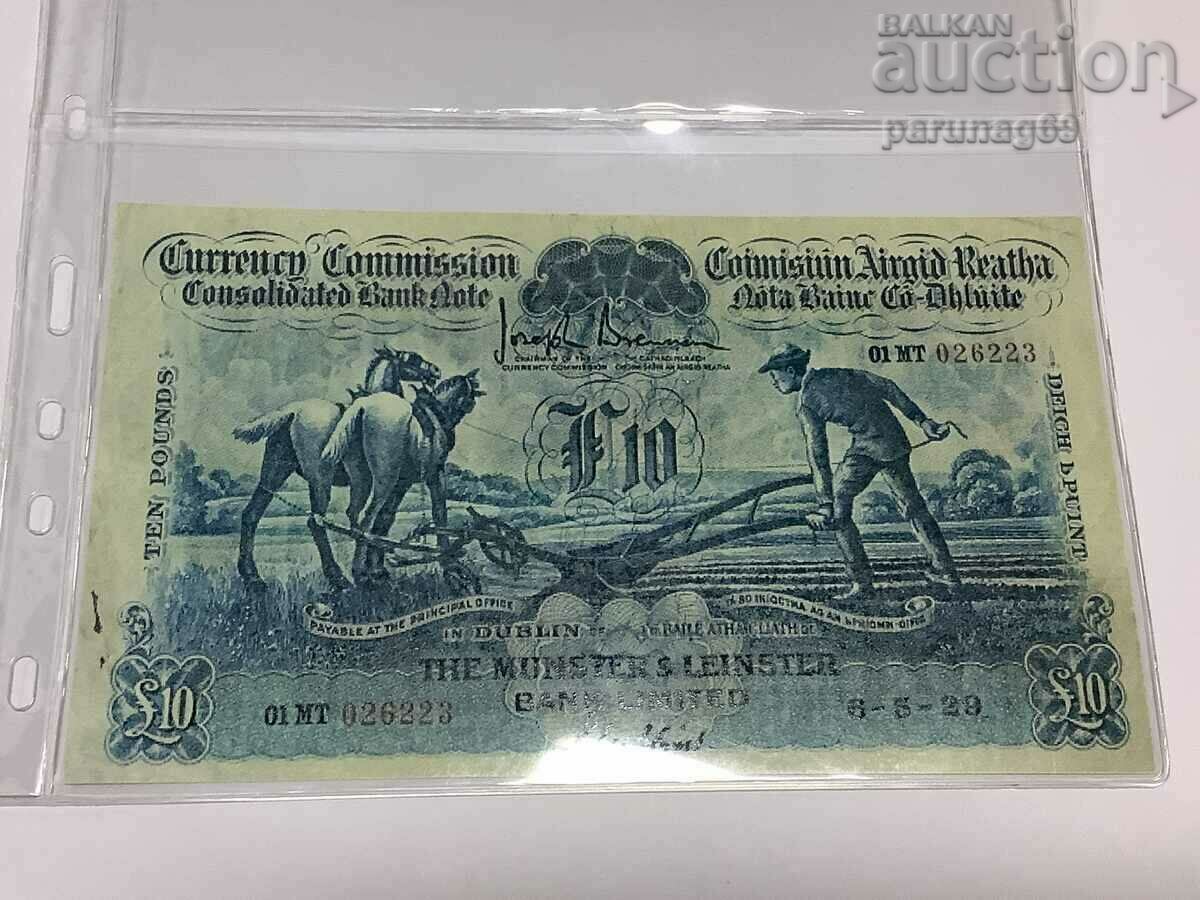 Irlanda 10 lire 1929 COPIE XEROX