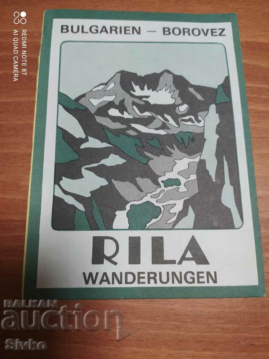Map of Rila