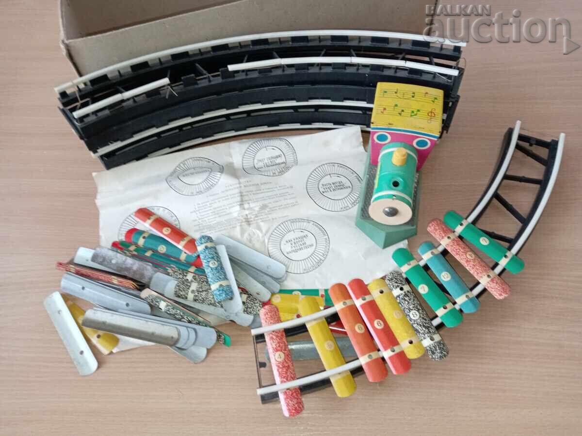 musical railway toy in box made in USSR with price 71.00 BGN | € 36.30 musical railway toy in box made in USSR with price 71.00 BGN | € 36.30