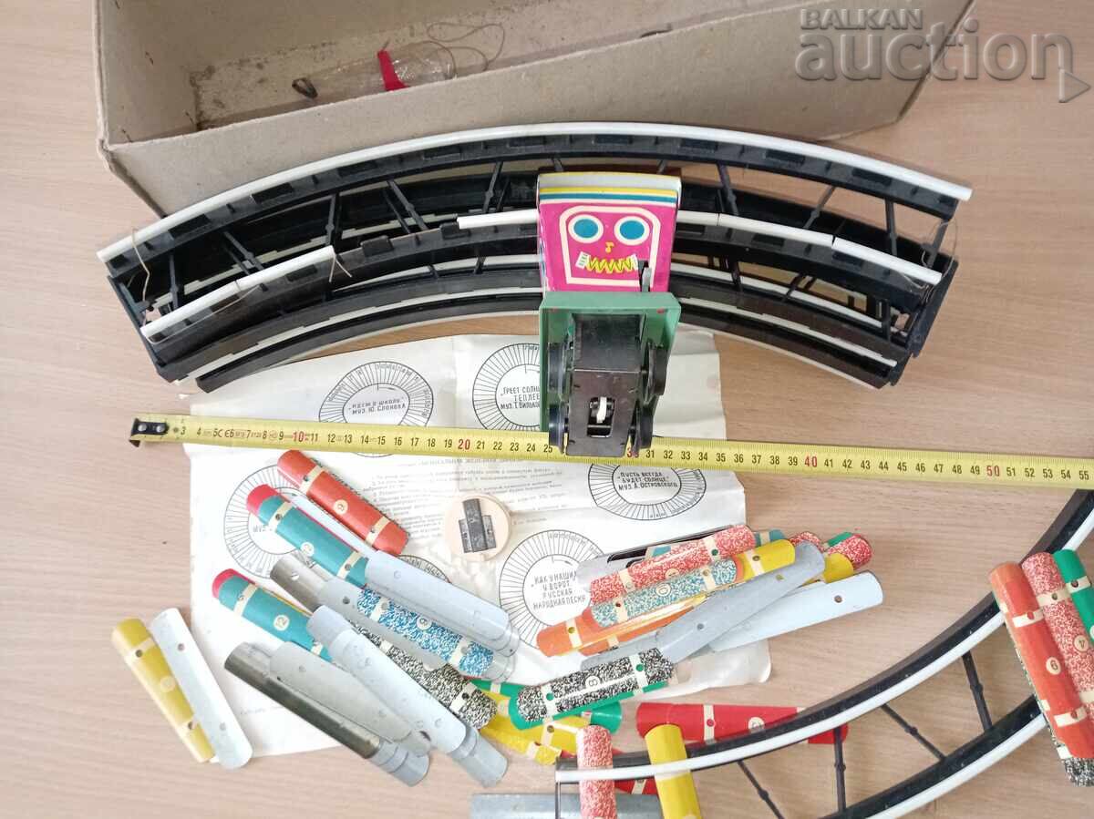 musical railway toy in box made in USSR - 5 musical railway toy in box made in USSR - 5