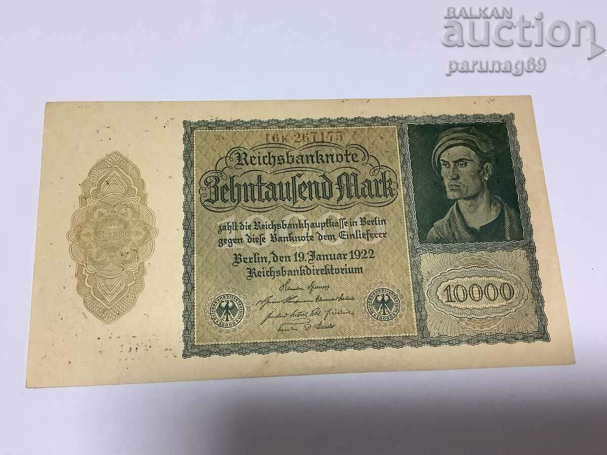 Germania 10000 de mărci 1922 (A)