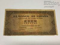 Spain 100 pesetas 1938 BURGOS year (A)