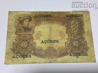 Azores Islands 10000 reis 1905 XERO COPY (A)