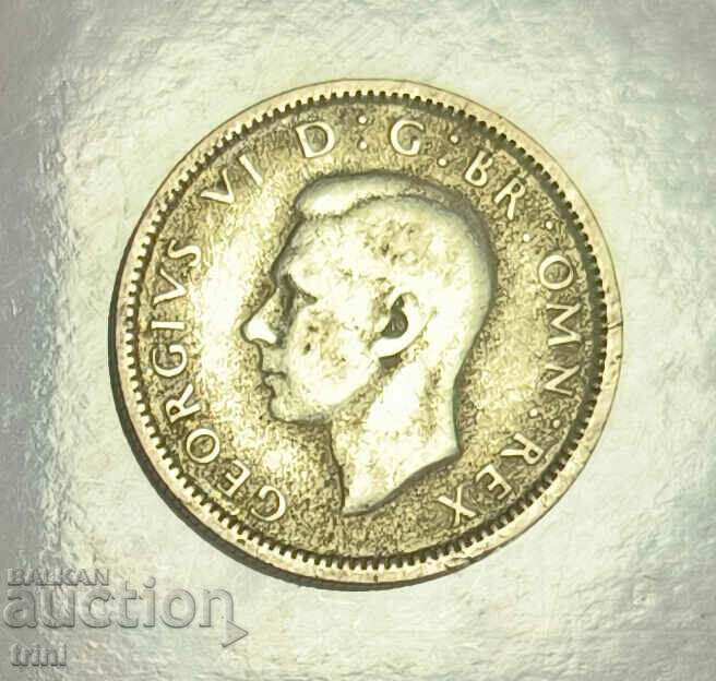 Great Britain 6 pence 1943 year e134 with price 10.00 BGN | € 5.11 Great Britain 6 pence 1943 year e134 with price 10.00 BGN | € 5.11