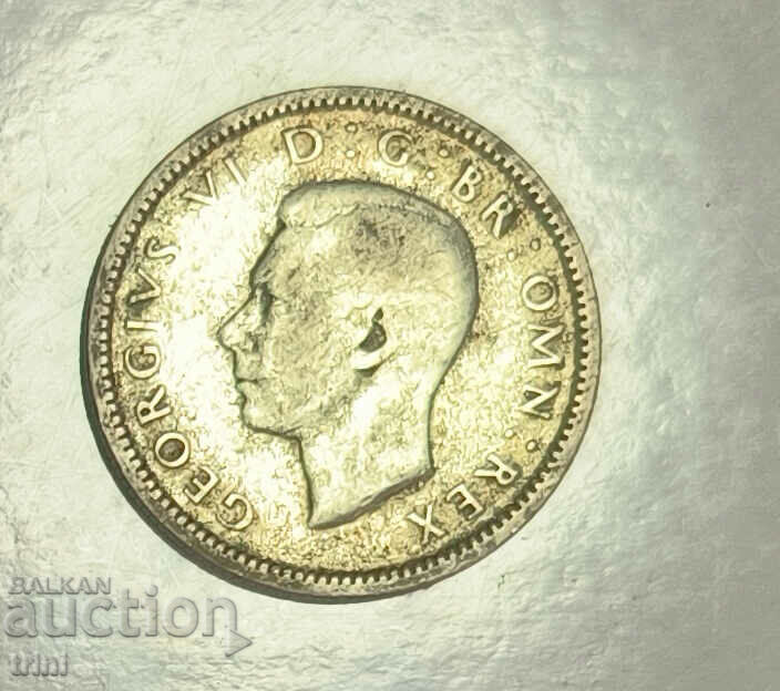 Great Britain 6 pence 1941 year e135 with price 10.00 BGN | € 5.11 Great Britain 6 pence 1941 year e135 with price 10.00 BGN | € 5.11