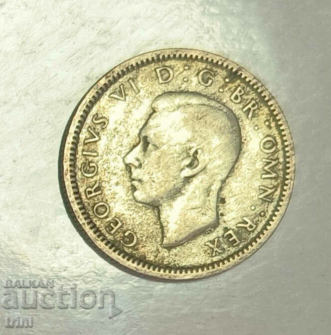 Great Britain 6 pence 1938 year e140 with price 10.00 BGN | € 5.11