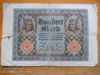 100 марки 1920 г. - Германия - Ваймарска република ( VG )