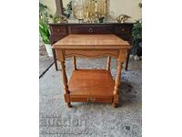 Unique antique designer buffet table