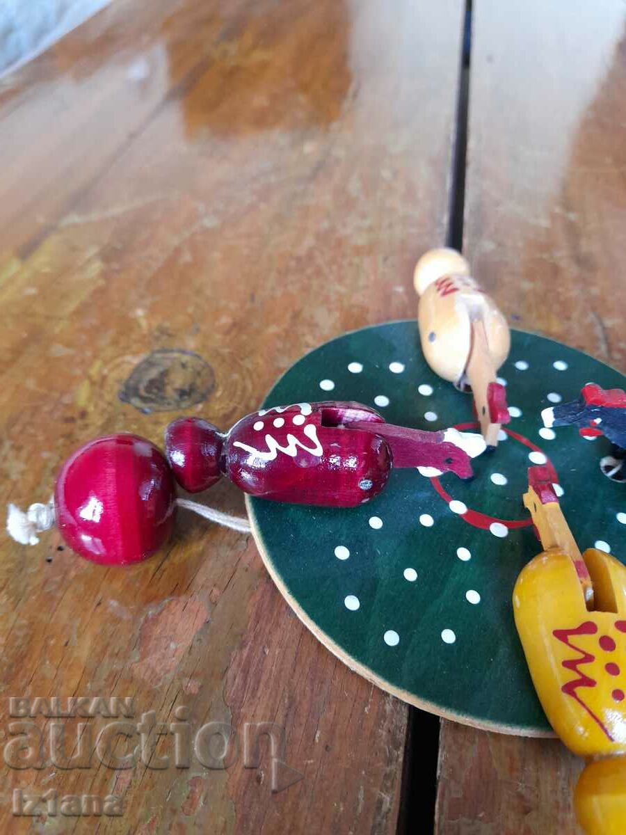 Old Children's wooden toy with price 60.00 BGN | € 30.68 Old Children's wooden toy with price 60.00 BGN | € 30.68