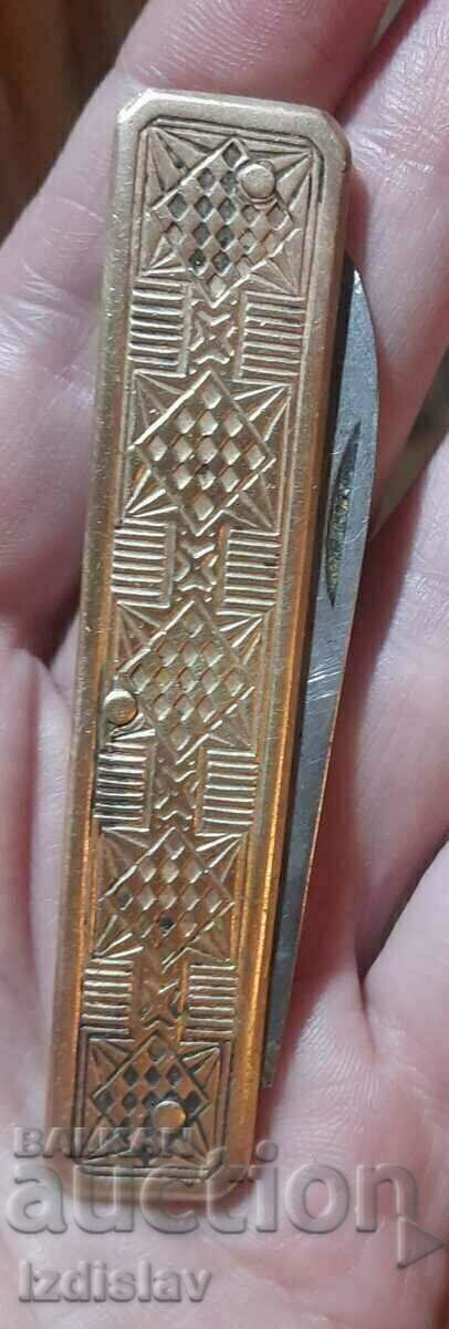 Auction Original bronze pocket knife. Auction Original bronze pocket knife.