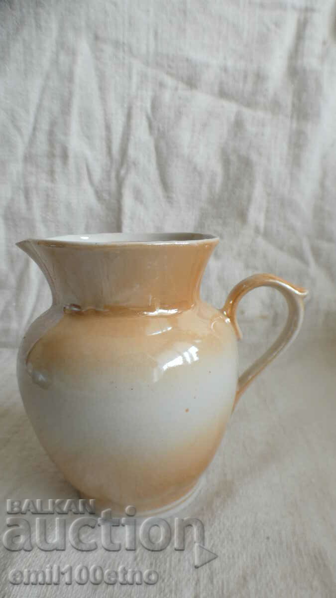 Small jug porcelain Gorodnitsa USSR