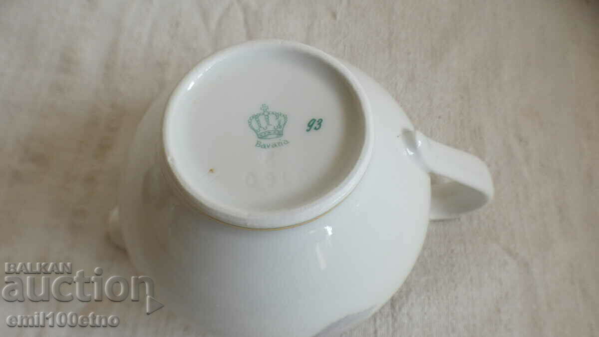 Milk jug old porcelain Bavaria Germany - 6 Milk jug old porcelain Bavaria Germany - 6