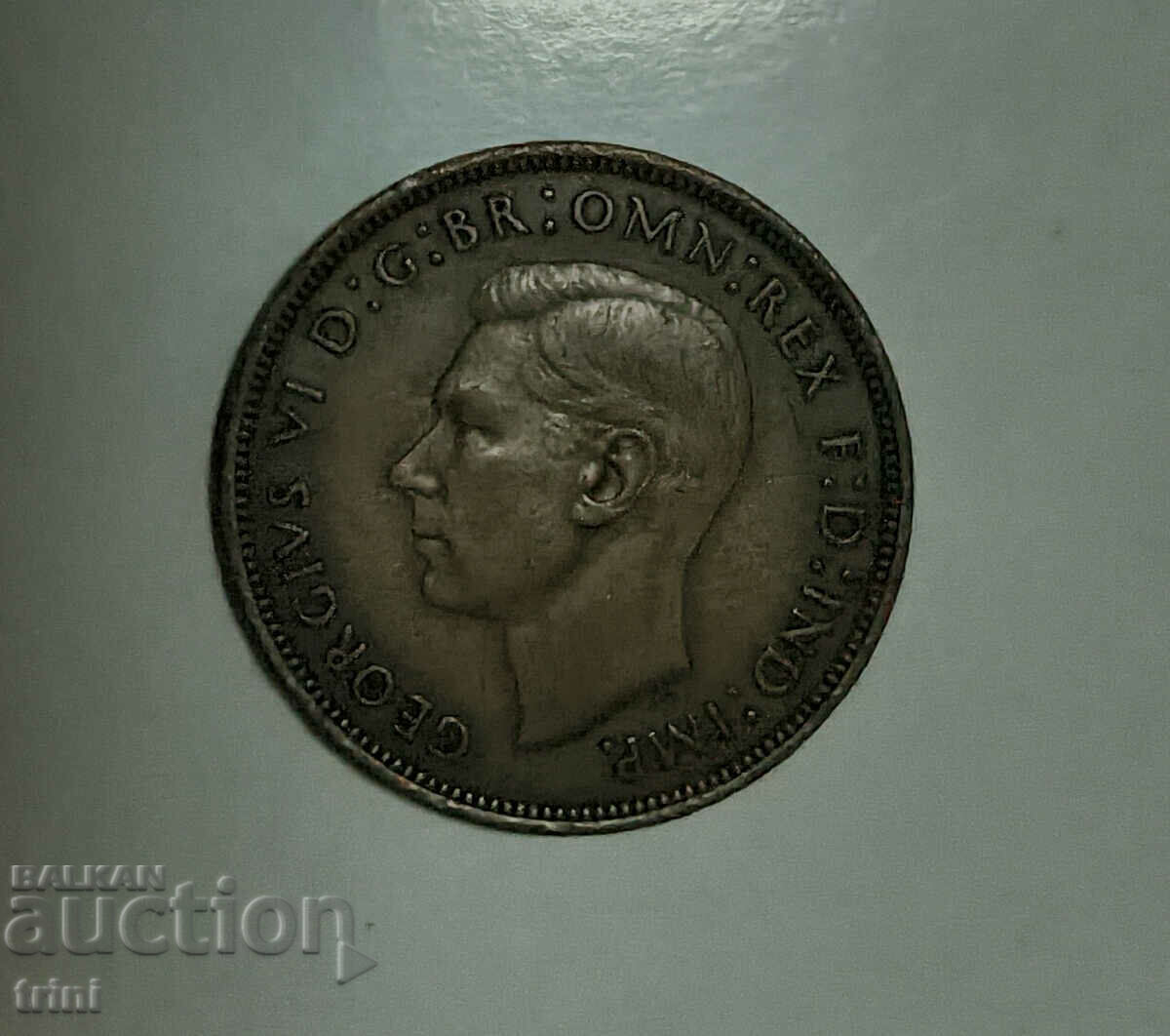 Great Britain 1 penny 1945 e84 with price 3.00 BGN | € 1.53 Great Britain 1 penny 1945 e84 with price 3.00 BGN | € 1.53