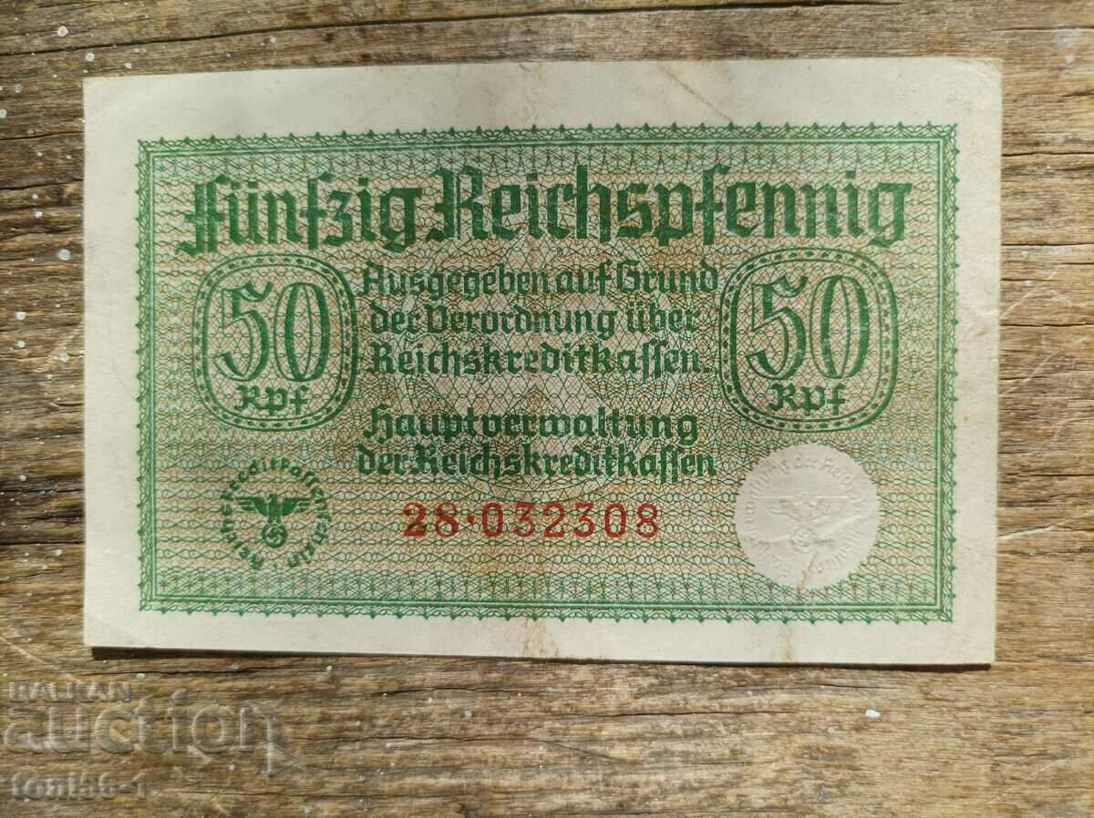 Германия 50 райхспфенига 1940 - за окуп. територии