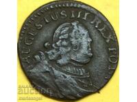 1 грош 1752 Саксония Полша Август III