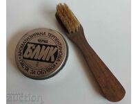 otlevche SOC BRUSH AND PAINT FOR SHOE PASTE