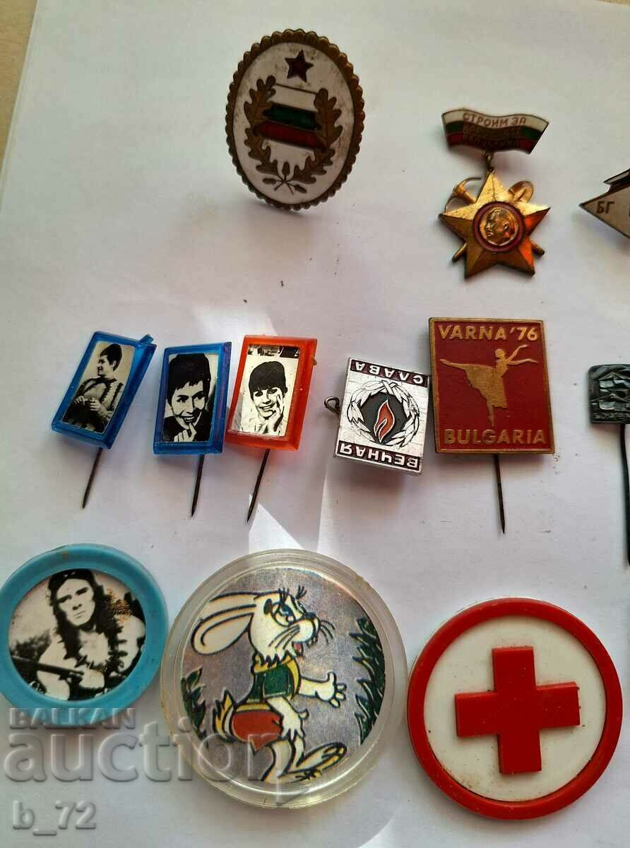 Lot of badges for collectors - 5 Lot of badges for collectors - 5