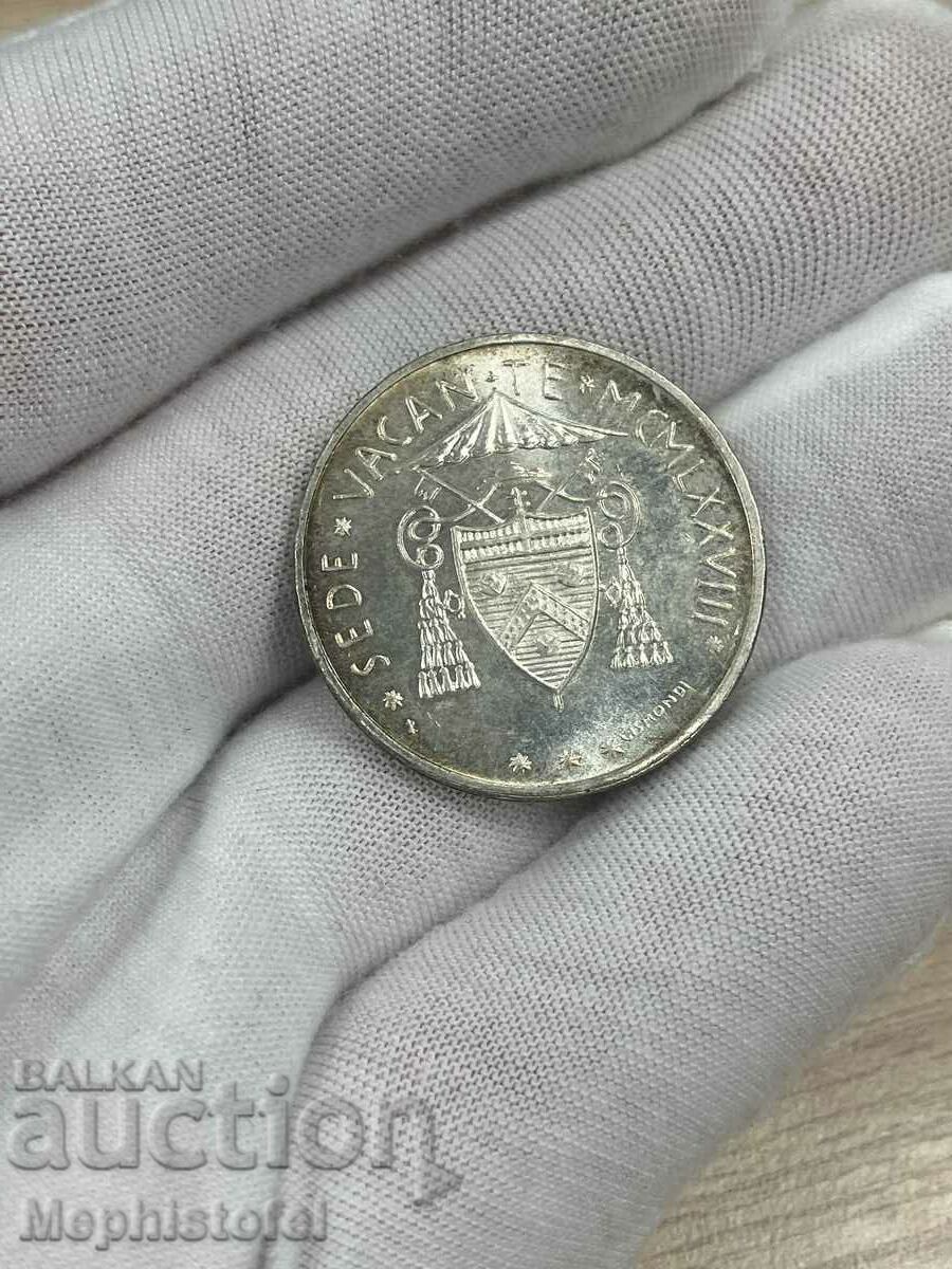 500 λιρέτες 1978, Βατικανό - ασημένιο νόμισμα
