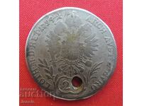 20 кройцера Австроунгария 1794  сребро - Франц II