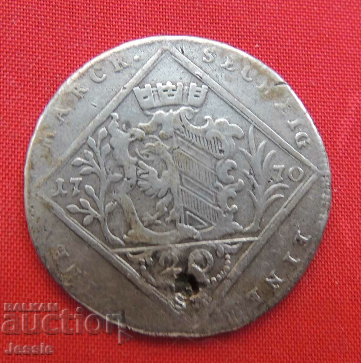20 Kreuzer Austro-Ungaria 1770 Iosif al II-lea